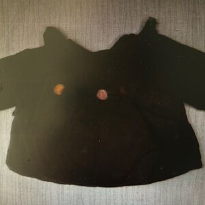 Kids Black Shirt with Colorful Accents